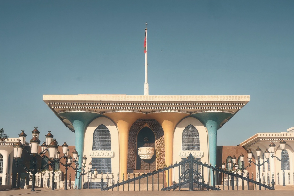 Al Alam Palace and Old Muscat — Muscat Old Town