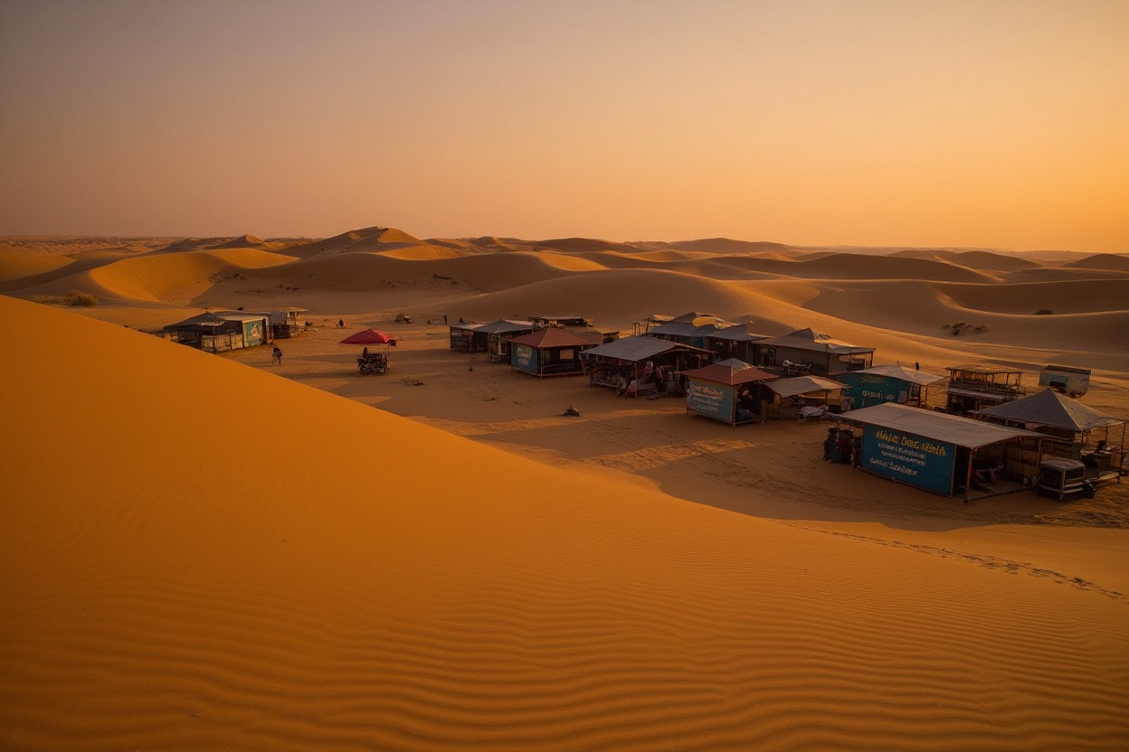 The Main Decision: Desert Camp vs. Independent Camping — Wahiba Sands, Vietnam